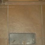 cut tile around vent