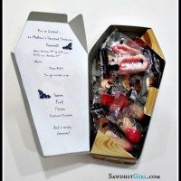coffin invitation