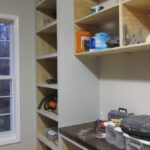 how to apply beadboard to a cabinet