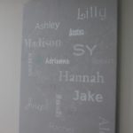 name subway art
