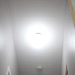 wood plank ceiling