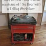 rolling work cart