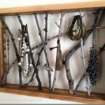 Twig jewelry holder