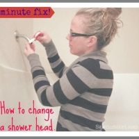 How to install a shower head