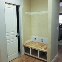 Mudroom -built-in-bench