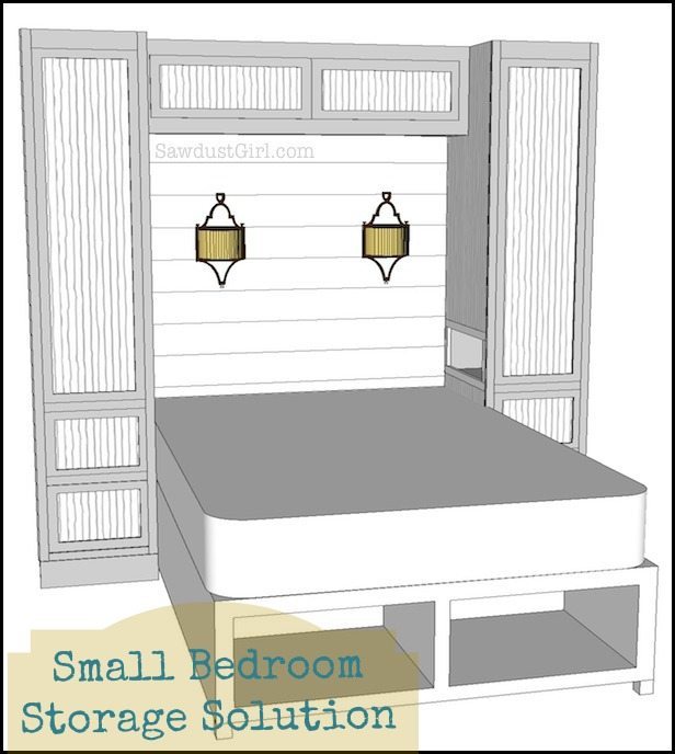 Small Bedroom Project – Wardrobe, Storage and Organzation Solution