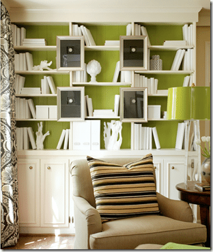 Styling bookshelves