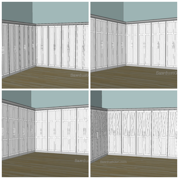Cabinet door styles