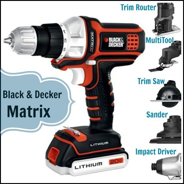 Black &amp; Decker Matrix review and Sawdust Throwdown Monthly link party 