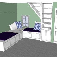 Double Daybed with Trundle- sawdustgirl.com