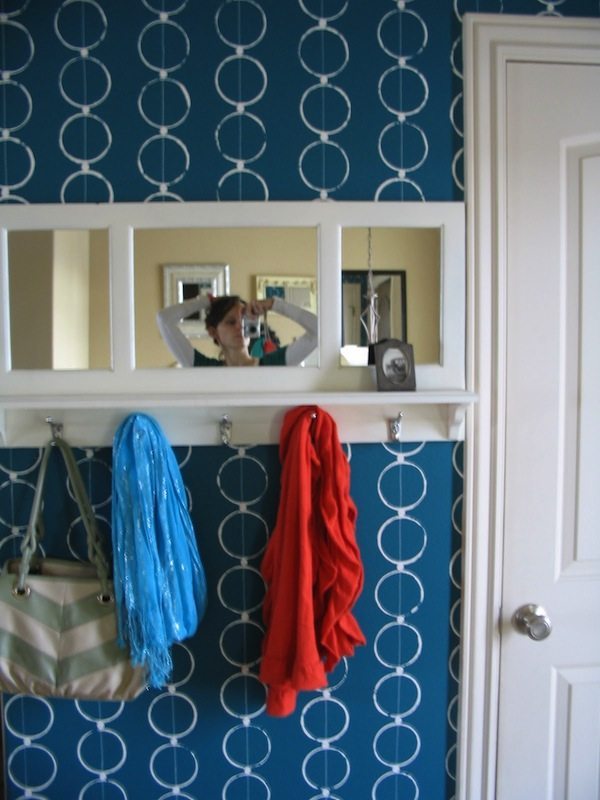 DIY stenciled walls