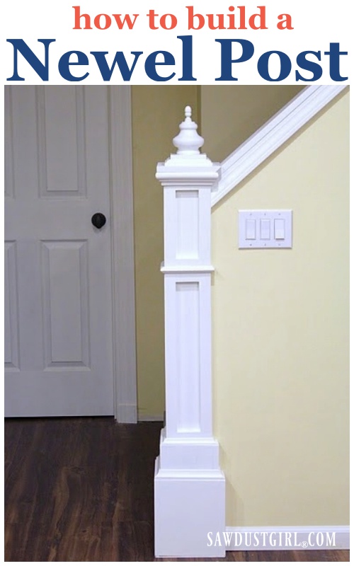 How to build a newel post