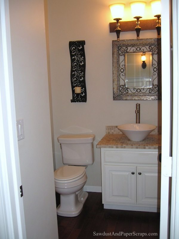 Powder room renovation IL