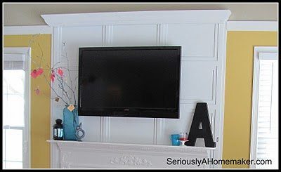 How to Hide TV Cords in Trim Work
