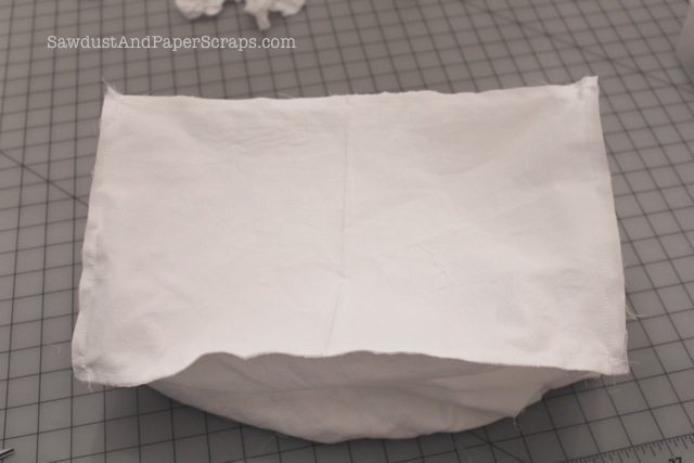 Sewing a reusable grocery bag