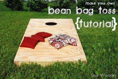 Bean Bag Toss Tutorial – DIY Cornhole Boards