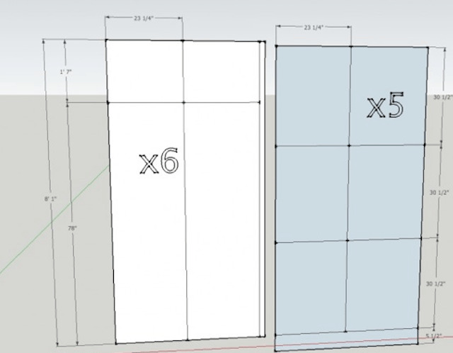 design layout for sawdust girl master closet