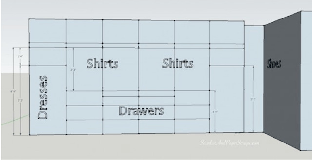 design layout for sawdust girl master closet