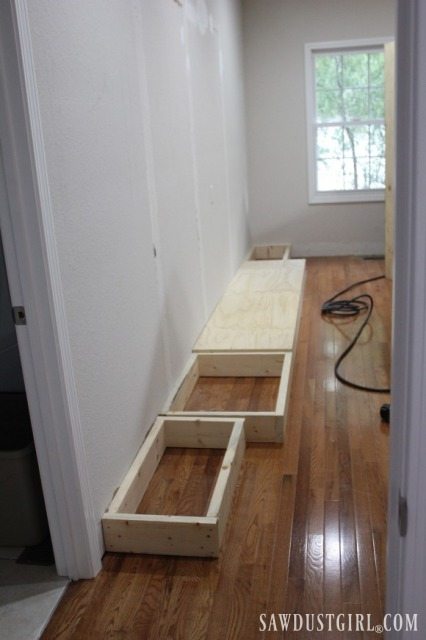 Building wardrobe cabinets on 2x6 base - Finding My Mojo: How to Get Your Motivation Back