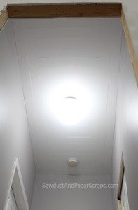 Wood Plank Ceiling
