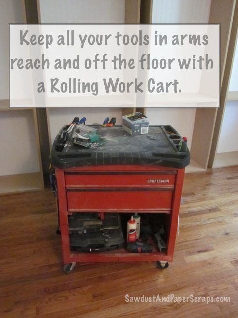 Workshop Fav:  Rolling Work Cart
