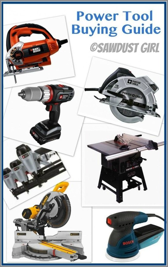 carpentry power tools list