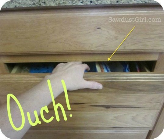 prevent sharp edges on cabinet face frames