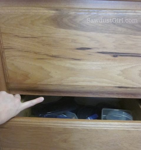 prevent sharp edges on cabinet face frames