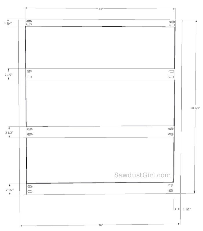 Building a Tilt-out Storage Cabinet - Day 9 - Sawdust Girl®