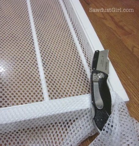 How to make a Pull-out Sweater Drying Rack - Sawdust Girl®