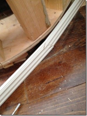 how not to bend moulding