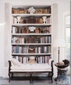 How to style beautiful bookshelves