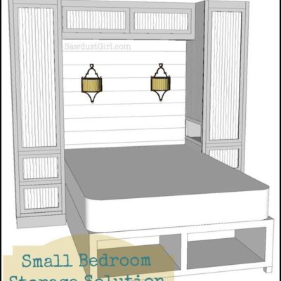 Small Bedroom Project – Wardrobe, Storage and Organzation Solution