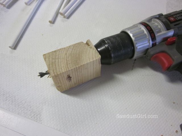 Diy drill guide deals block