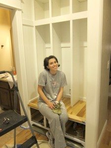 Built in lockers