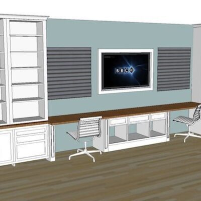 Built-in Office Plans for Cara