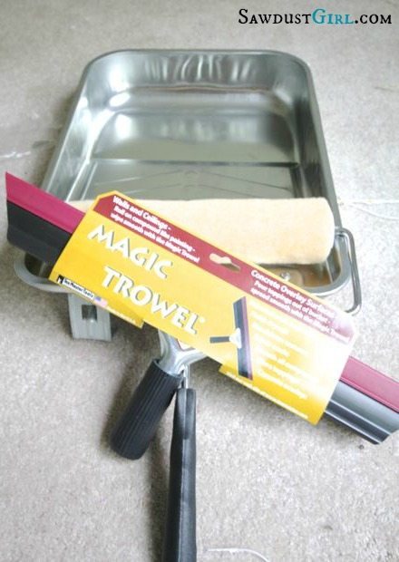 drywall skim coat topping trowel