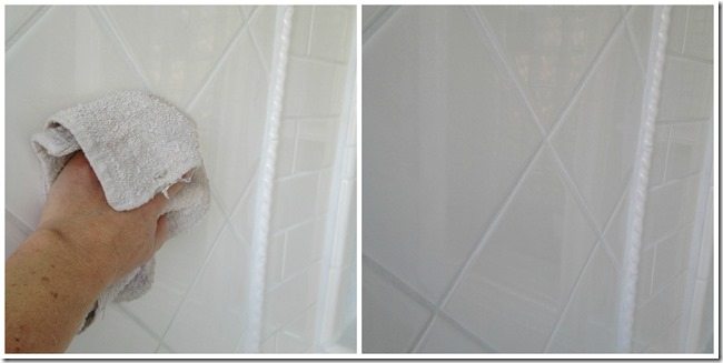 How to grout tile with a decorative edge.