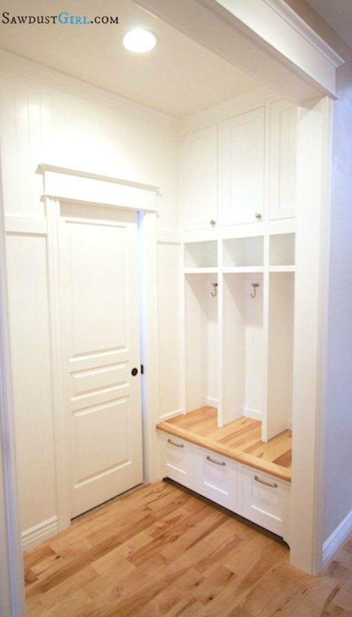 Built-in Mudroom Lockers