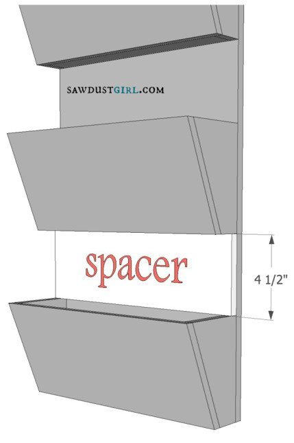 diy letter bin plans at SawdustGirl.com