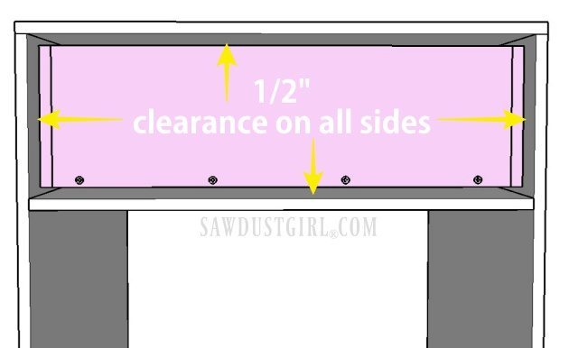 figuring out drawer size