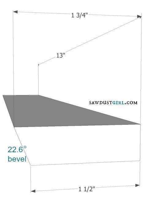 diy letter bin plans at SawdustGirl.com