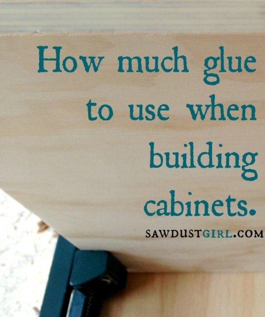 how much glue is enough - sawdustgirl.com