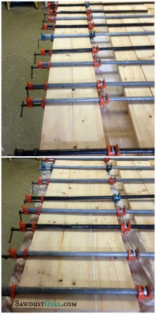 x-leg bench tutorial_ SawdustGirl.com