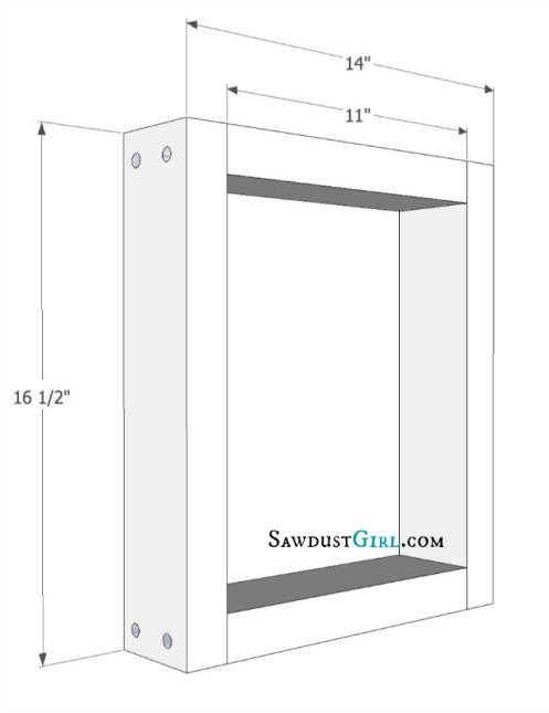 Bench leg frame