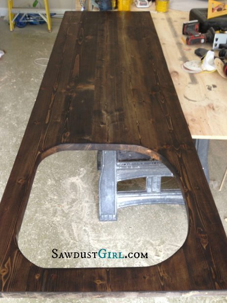 Kitchen sink wood countertop - around $25!