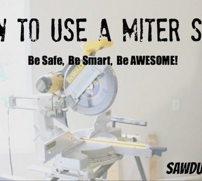 How to use a Miter Saw