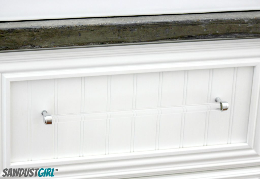 DIY Acrylic Drawer Pulls Sawdust Girl®