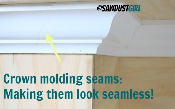 invisible crown molding seams