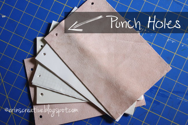 diy leather project journal